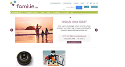 Desktop Screenshot of familie.de